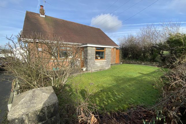 Thumbnail Detached bungalow for sale in Rehoboth Road, Five Roads, Llanelli