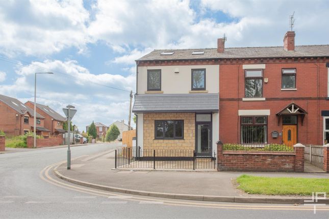 Thumbnail End terrace house to rent in Corner Lane, Leigh, Greater Manchester