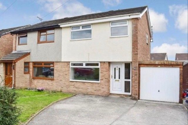 Thumbnail Semi-detached house for sale in Nant-Yr-Adar, Bridgend