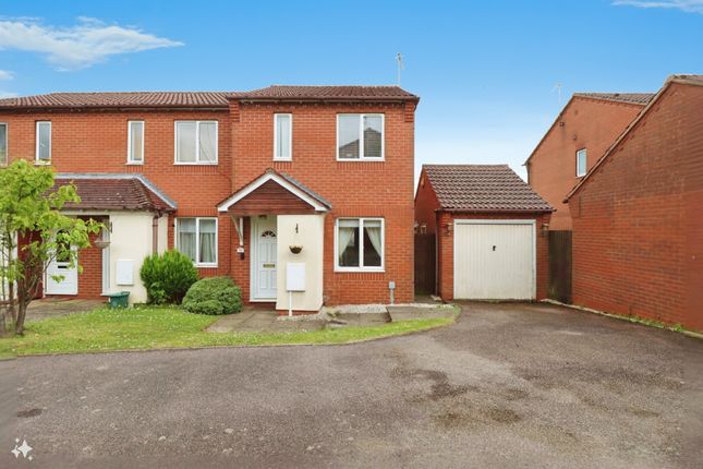 Thumbnail Semi-detached house for sale in Dolver Close, Corby