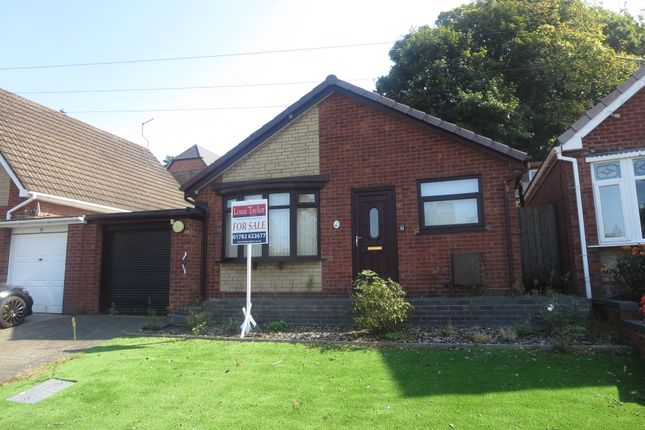 Thumbnail Detached bungalow for sale in Delamere Grove, Newcastle, Staffordshire