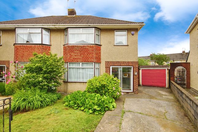 Thumbnail Semi-detached house for sale in Greenleaze Close, Bromley Heath, Bristol