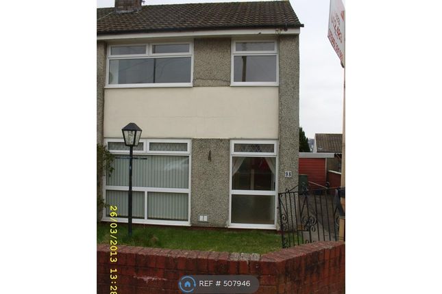 Semi-detached house to rent in St. Annes Gardens, Maesycwmmer, Hengoed