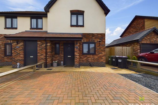 Semi-detached house for sale in Hornbeam Close, Morlas Meadows, St Martins