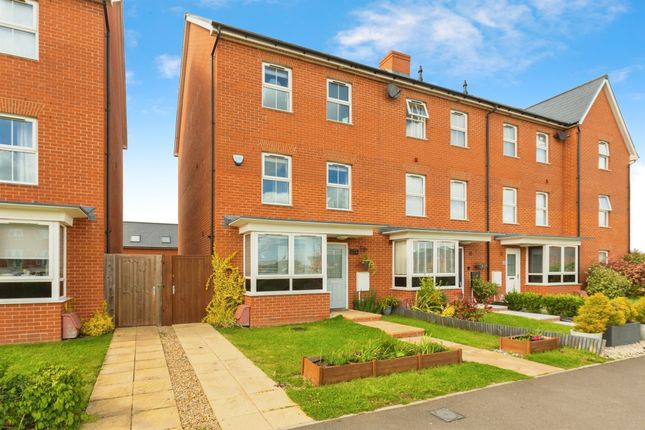 Thumbnail End terrace house for sale in Signal Path, Broughton, Aylesbury