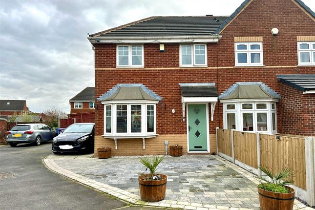 Thumbnail Semi-detached house for sale in Aries Close, Dovecot, Liverpool