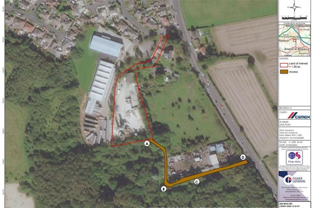 Land for sale in Former Ready Mix Concrete Site, Haydock, Saint Helens