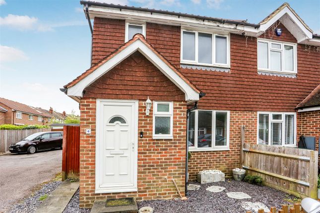 Thumbnail Semi-detached house for sale in Popinjays Row, Netley Close, Cheam, Sutton