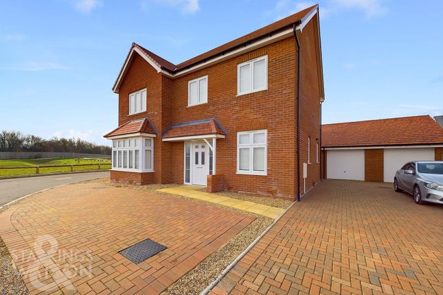 Detached house for sale in Jay Crescent, Wymondham