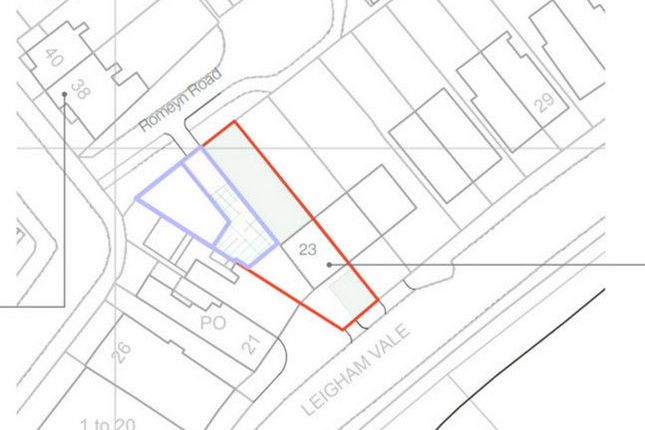 Thumbnail Land for sale in Leigham Vale, London
