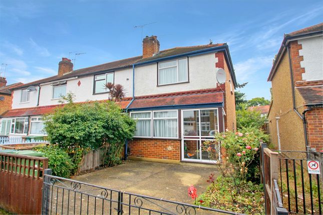End terrace house to rent in Kenilworth Gardens, Staines-Upon-Thames