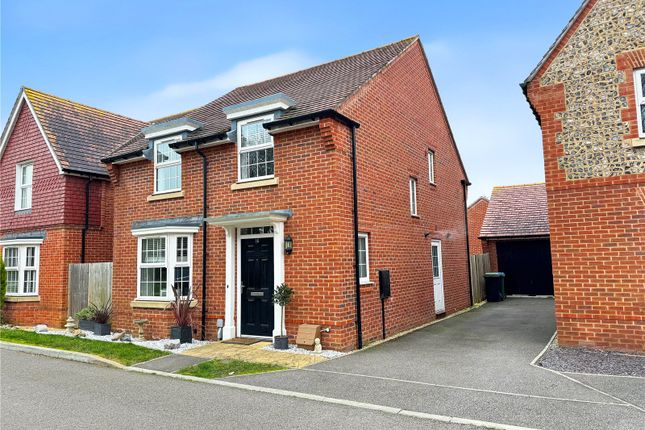 Thumbnail Detached house for sale in Harrison Crescent, Angmering, Littlehampton, West Sussex