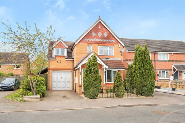 Thumbnail Detached house for sale in Smart Close, Thorpe Astley, Braunstone, Leicester
