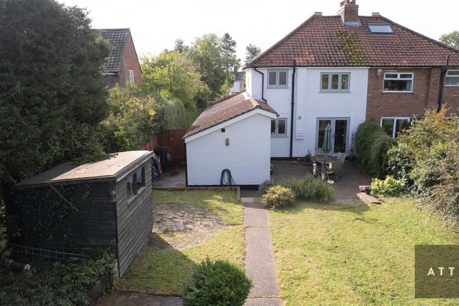 Semi-detached house for sale in Holton Road, Halesworth