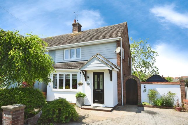Thumbnail Semi-detached house for sale in St. Michaels Drive, Roxwell, Chelmsford