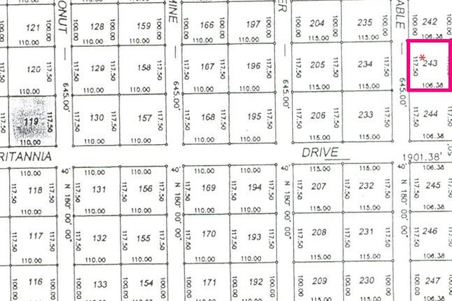 Land for sale in Britannia, Grand Bahama, The Bahamas