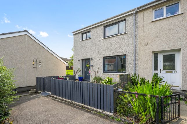 End terrace house for sale in 24 Lomond Vale, Penicuik, Midlothian