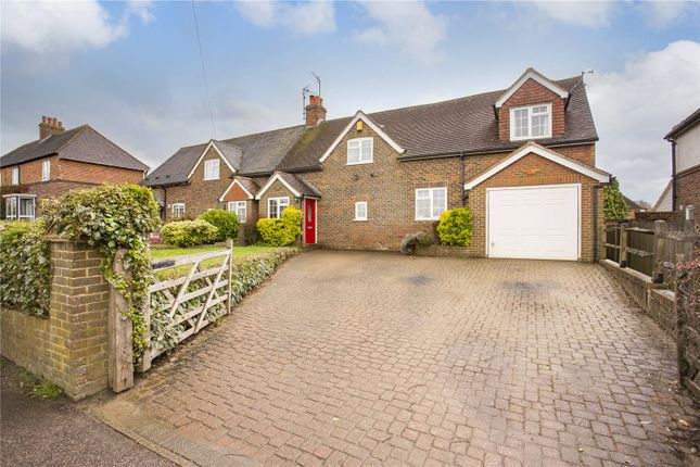 Thumbnail Semi-detached house for sale in Bidborough Ridge, Bidborough, Tunbridge Wells, Kent