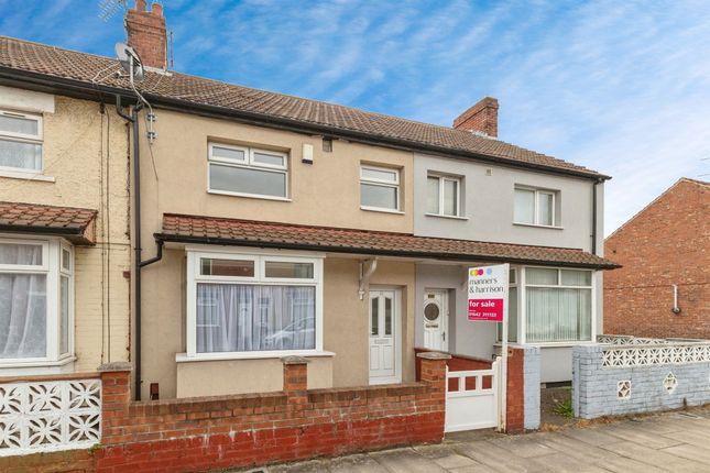 Thumbnail Terraced house for sale in Leinster Road, Middlesbrough