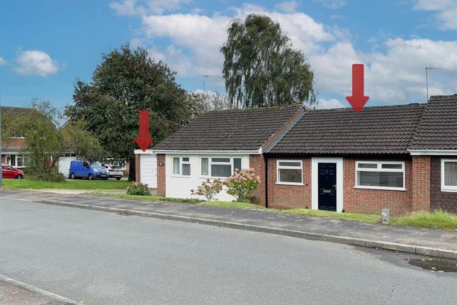 Thumbnail Terraced bungalow for sale in Crane Close, Woodloes Park, Warwick