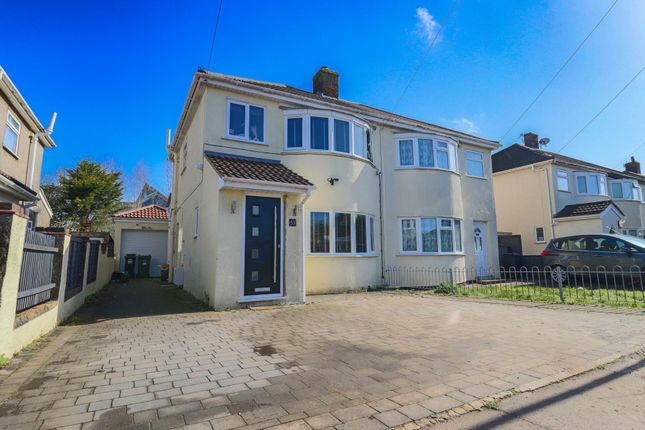 Thumbnail Semi-detached house for sale in St Austell Road, Milton, Weston-Super-Mare