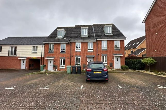Thumbnail Town house for sale in Heron Road, Costessey, Norwich