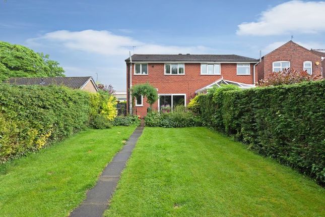 Semi-detached house for sale in Brook Street, Congleton