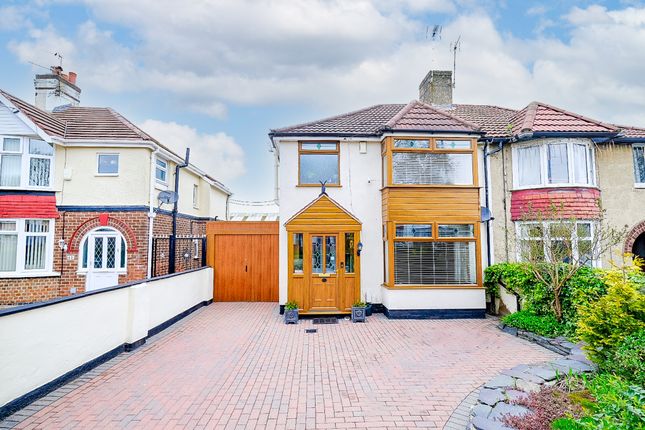 Semi-detached house for sale in Wordsworth Avenue, Sinfin, Derby