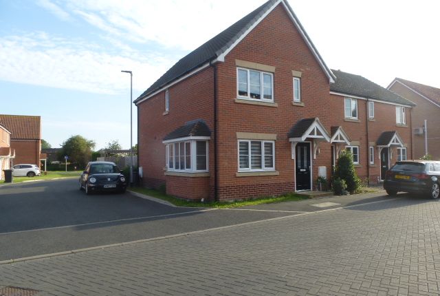 Thumbnail End terrace house to rent in Winter Nelis Way, King's Lynn