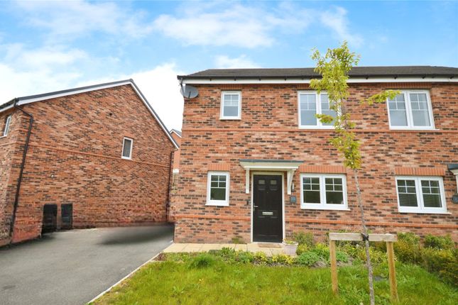 Semi-detached house for sale in Beryl Close, Newhall, Swadlincote, Derbyshire