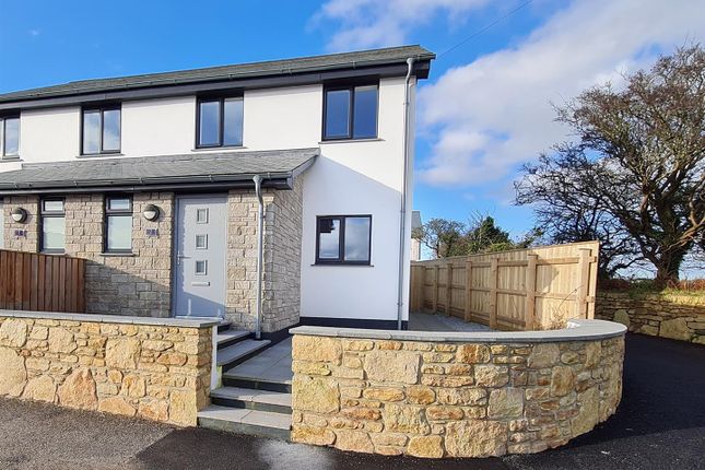 Semi-detached house for sale in Crowntown, Helston