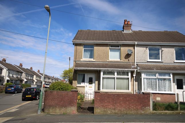 Thumbnail Semi-detached house for sale in Waunborfa Road, Cefn Fforest, Blackwood
