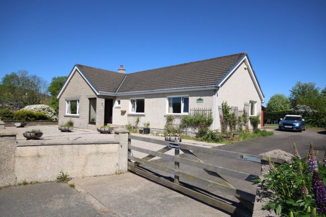 Thumbnail Detached bungalow for sale in Oakwood, South Road, Rhynie, Huntly