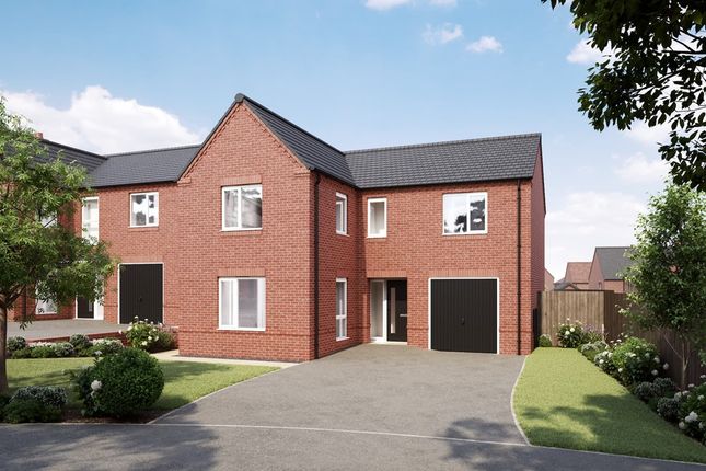 Thumbnail Detached house for sale in "The Hubham - Plot 18" at Rockcliffe Close, Church Gresley, Swadlincote