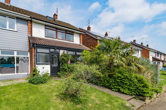 Thumbnail End terrace house for sale in Crabtree Close, Lodge Park, Redditch, Worcestershire