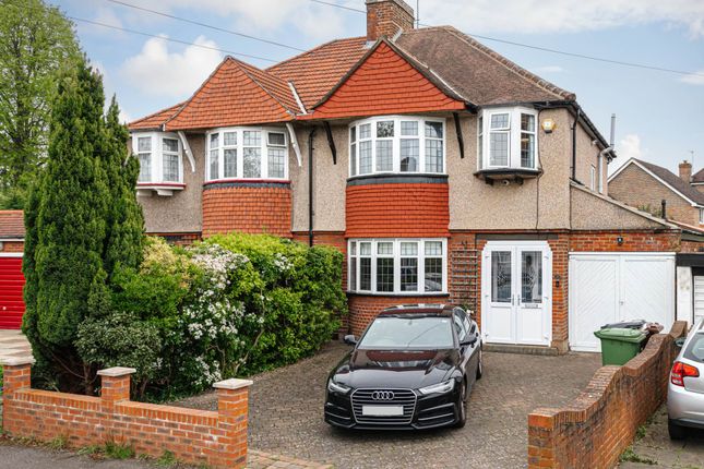 Thumbnail Semi-detached house to rent in Ewell Park Way, Epsom