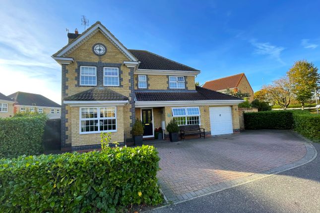 Thumbnail Detached house for sale in Maida Close, Wootton, Northampton