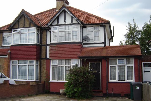 Thumbnail Semi-detached house to rent in Brook Avenue, Edgware