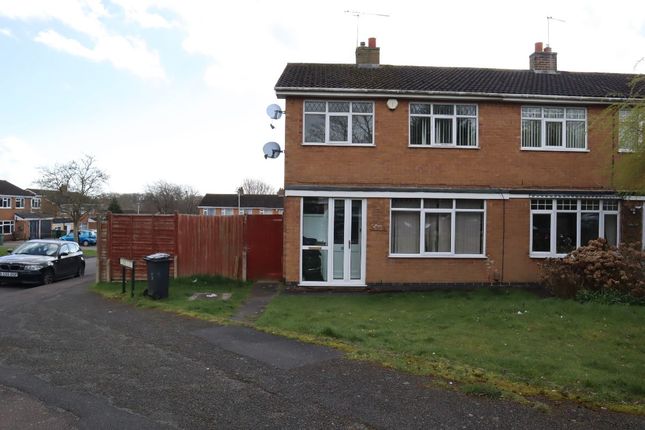 Thumbnail Semi-detached house to rent in Waveney Rise, Oadby, Leicester
