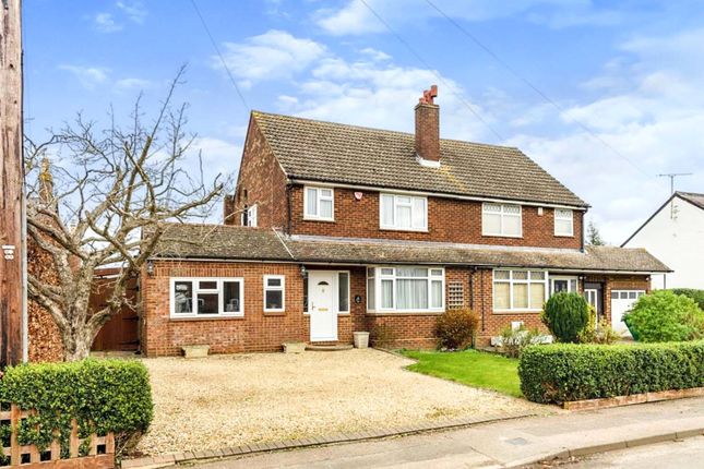 Semi-detached house for sale in High Street, Offley, Hitchin, Hertfordshire