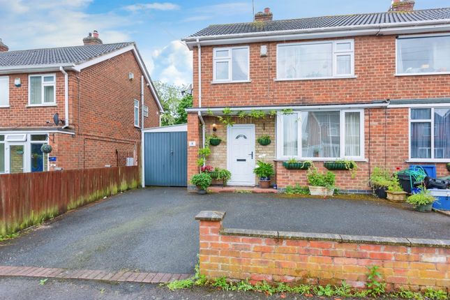 Thumbnail Semi-detached house for sale in Cumberwell Drive, Enderby, Leicester