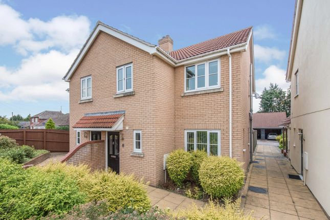 Thumbnail Semi-detached house for sale in Newmarket Road, Bury St. Edmunds, Suffolk