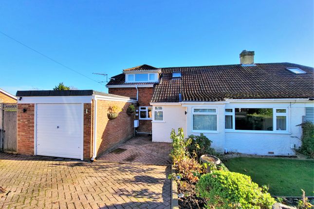 Thumbnail Semi-detached bungalow for sale in Downside Avenue, Findon Valley, Worthing