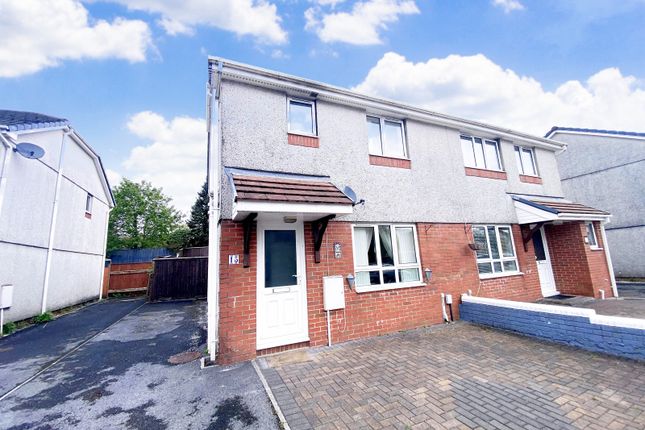 Semi-detached house for sale in Clos Rhedyn, Cwmrhydyceirw, Swansea, City And County Of Swansea.