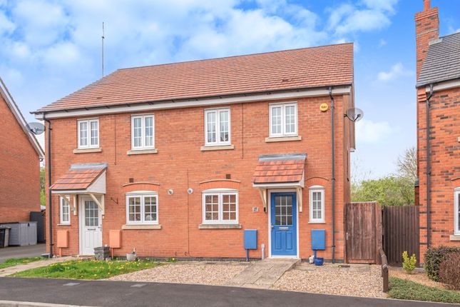 Thumbnail Semi-detached house for sale in Yaffle Crescent, Desborough, Kettering