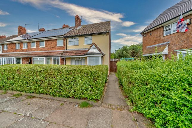 Thumbnail End terrace house for sale in Remington Road, Walsall