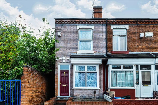 Thumbnail End terrace house to rent in Charlotte Road, Stirchley, Birmingham, West Midlands