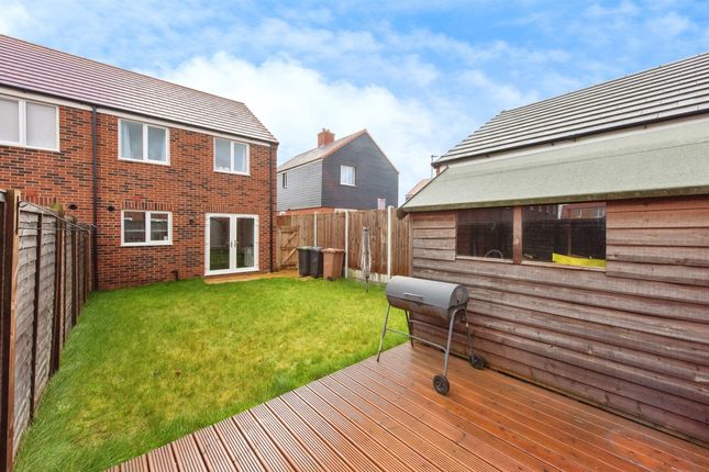End terrace house for sale in Cook Mews, Thurston, Bury St. Edmunds
