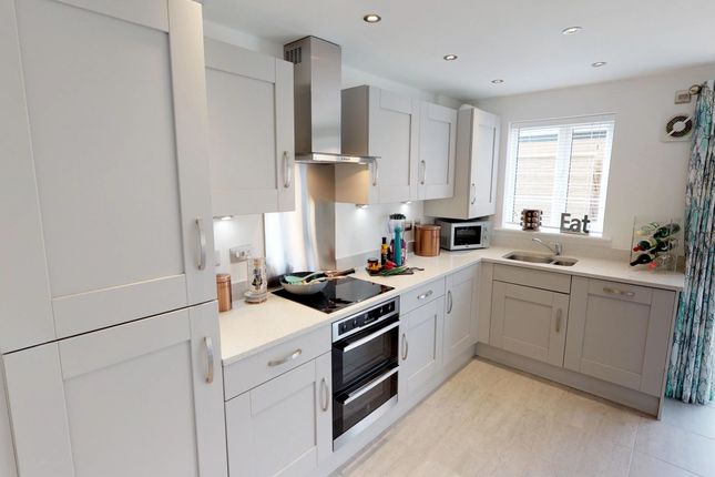 Terraced house for sale in "The Braunton" at Heritage Way, Llanharan, Pontyclun
