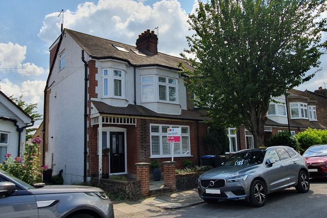 Thumbnail End terrace house for sale in Glenville Avenue, Enfield